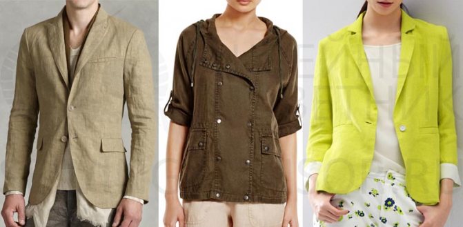 Льняные модели